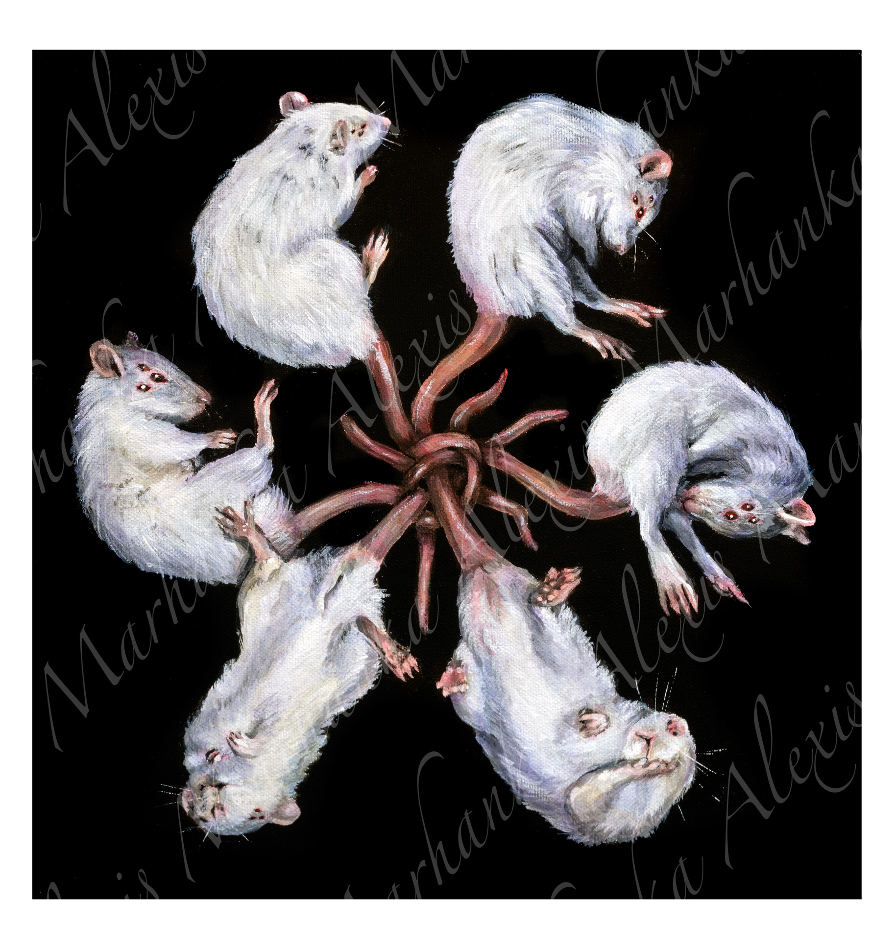 Rat King Acrylic