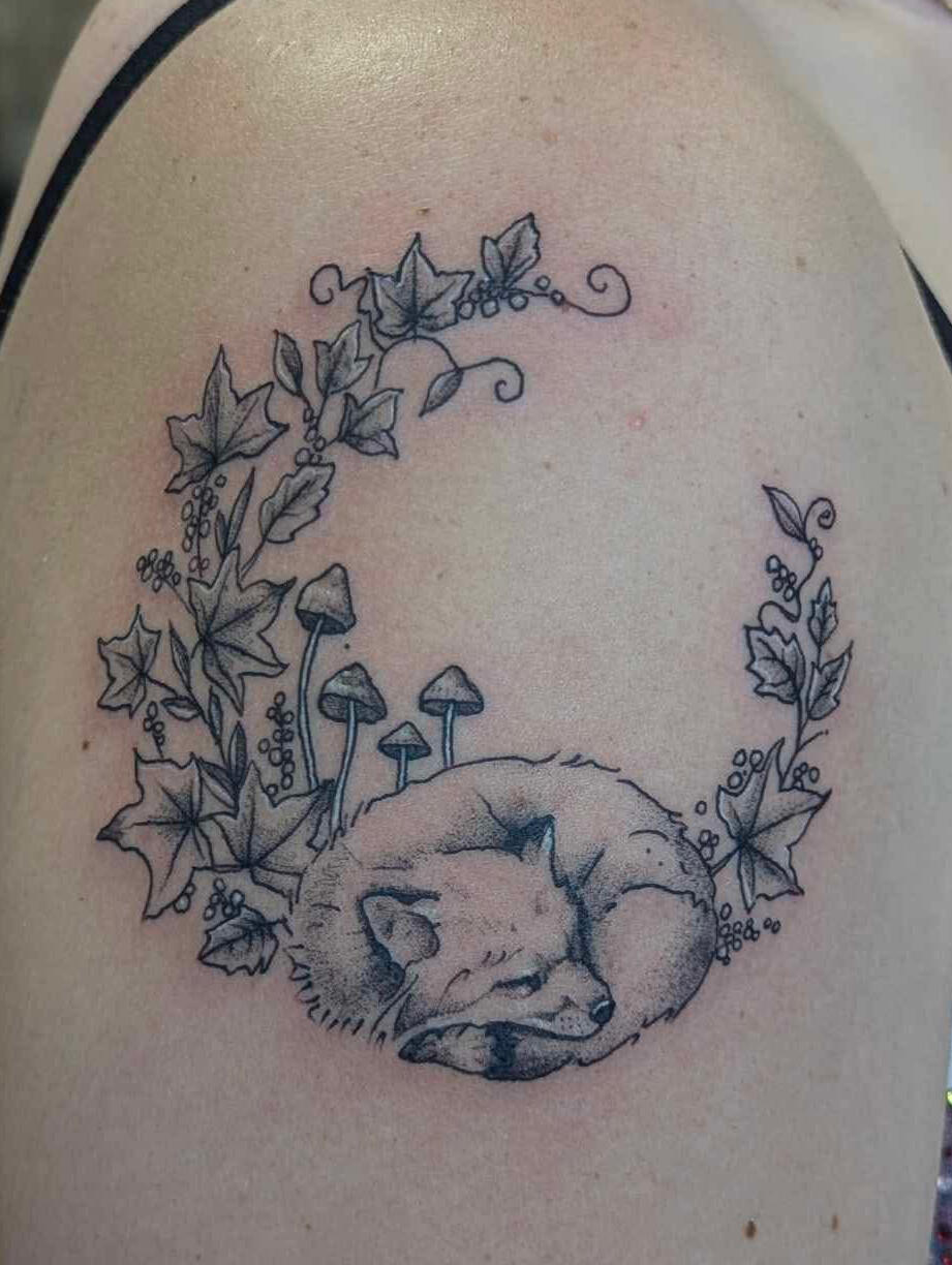Sleeping Fox